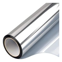 Genérica - Vinilos Para Ventanas Con Efecto Espejo Lámina 75Cm X 300Cm Aislamiento Térmico, Anti-Mirones