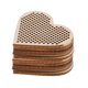 thumbnail image 1 of 20 piezas natural multi-agujero de madera colgante tablero de punto de cruz 70x75mm corazón, 1 of 5