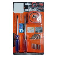 Importclick - Kit Herramientas Trabajo 11 Piezas