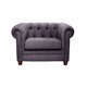 thumbnail image 1 of Sofa Lino Florencia 1 Cuerpos Gris Oscuro, 1 of 4