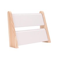 Magideal - Caballete Para Joyería De Madera, Collar Con Colgante, 31X11X26Cm, Tablero De Exhibición De Mesa De Joyería Cómodo Al Tacto Para Joyerías, Ferias Come Blanco