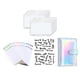 thumbnail image 3 of Carpeta De Cuaderno Con Pegatinas De Letras Para Recibos De Dinero Budgeting Silver, 3 of 5