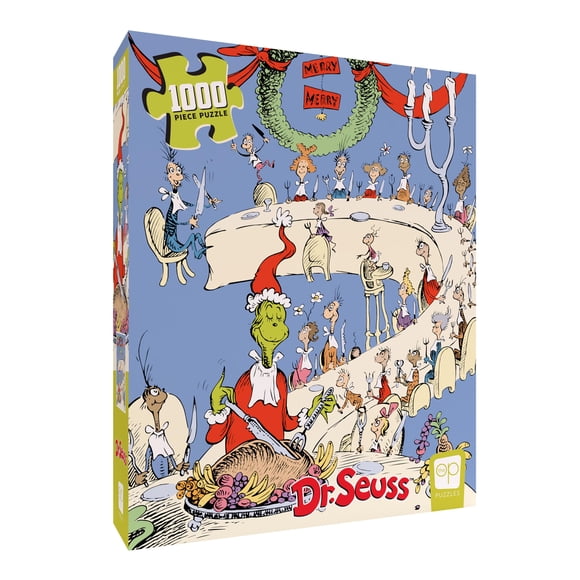 Puzle USAOPOLY Dr. Seuss Grinch Feast de 1000 piezas