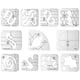 thumbnail image 2 of Free Motion Quilting Templates Set DIY Domestic Para Aficionados Al Bordado, 2 of 5