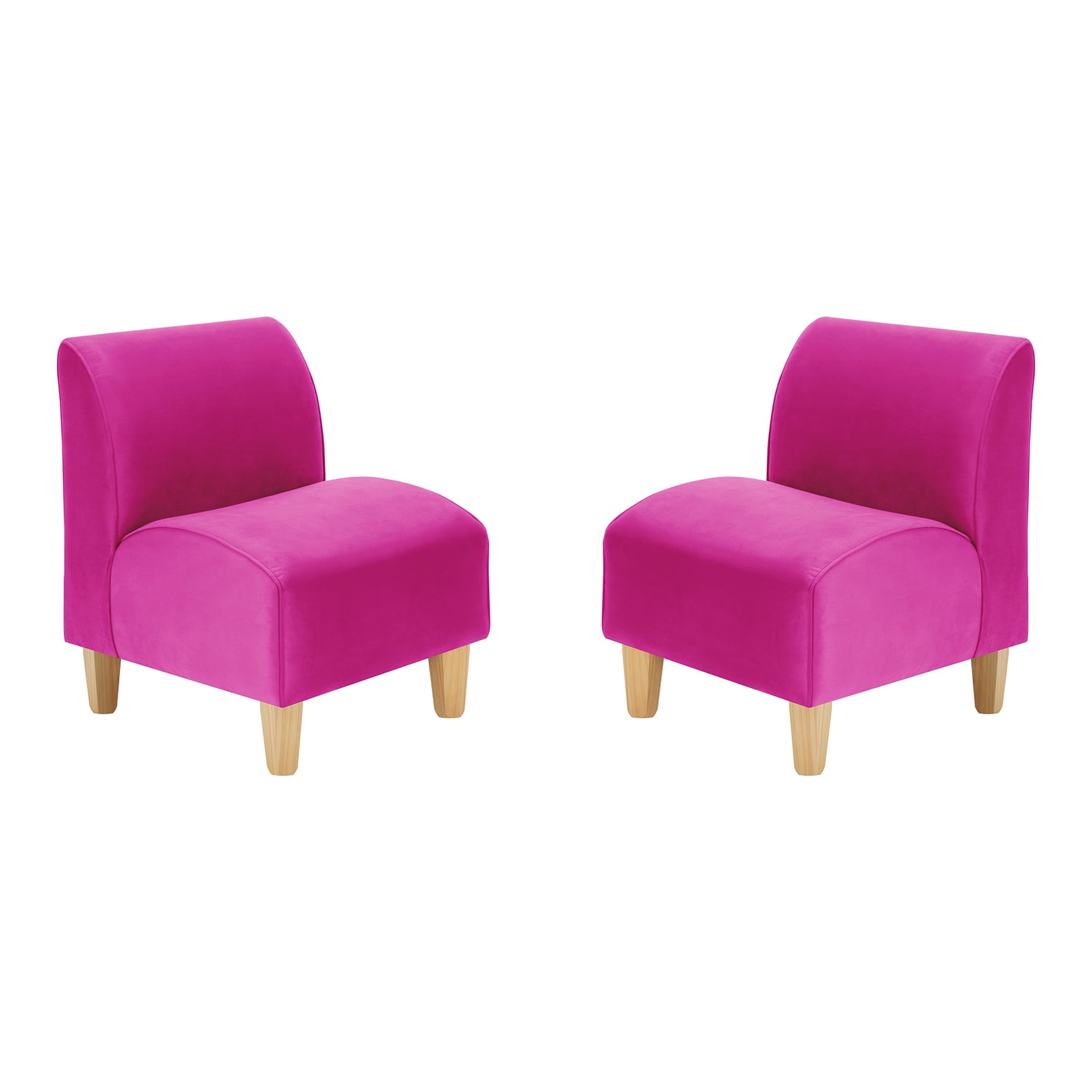 Bodevir - Set Poltrona Soft 1c Felpa 05 Fucsia