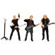 thumbnail image 1 of Pintado A Mano 1:64 Rock Music People Figure Dioramas Fairy Garden Movie Props Black Band Set, 1 of 5