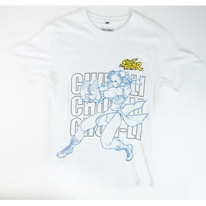 Polera Hombre You Street Fighter Power Blanco