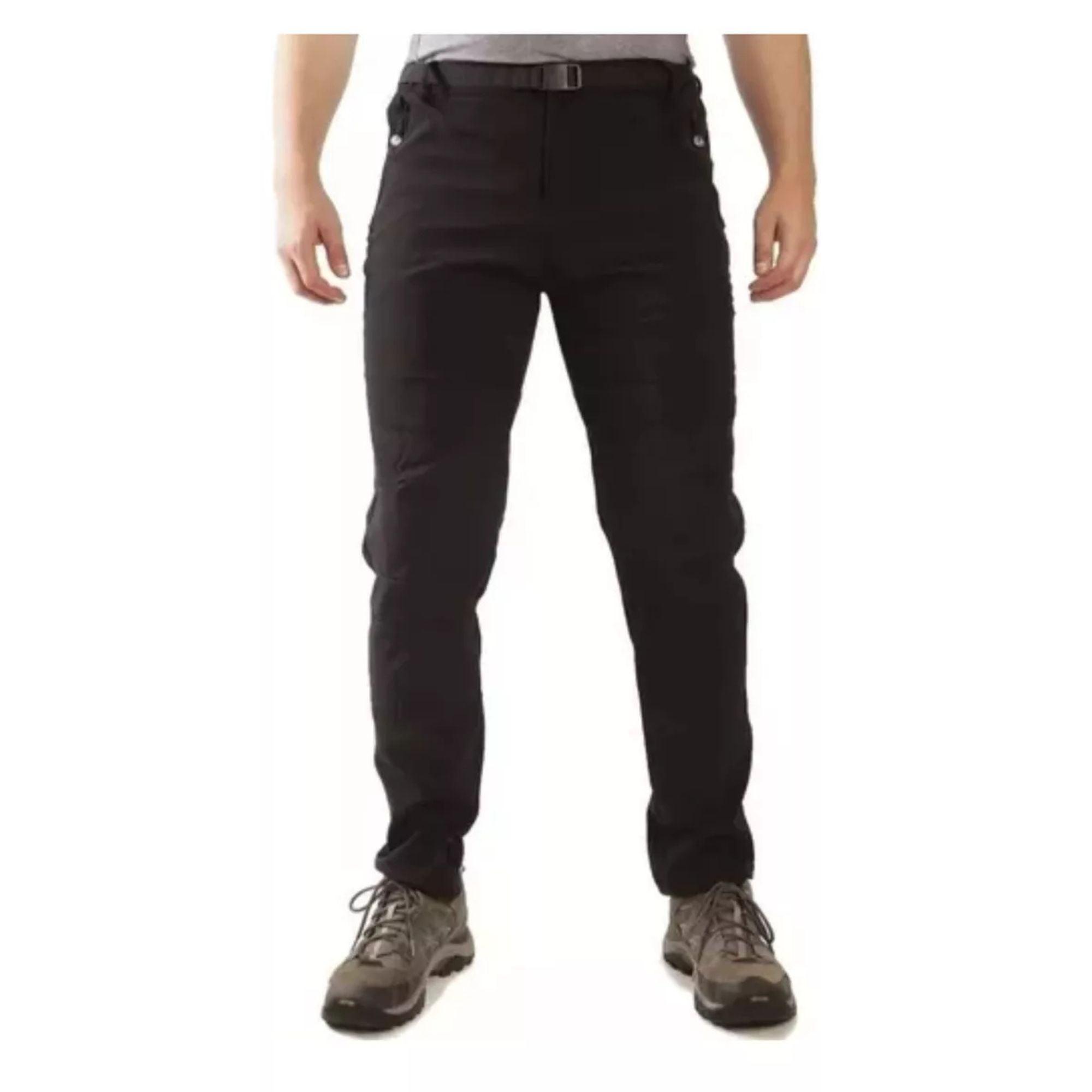 Genérico - Pantalon Softshell Hombre Termico Impermeable Con Micropolar