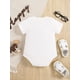 thumbnail image 2 of Baby Boys And Girls Casual "I'm Cute Like Mommy But I Fart Like Daddy" Short Sleeve Round Neck Onesie Clothes, 2 of 5