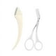 thumbnail image 1 of 1/2/3Pcs Eyebrow Trimming Knife Eyebrow Face Razor For Women Eyebrow Scissors With Comb Brow Trimmer Scraper, 1 of 3