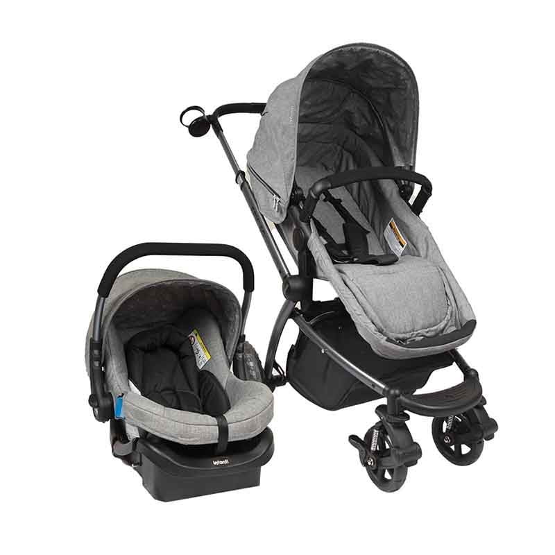 Infanti - Coche Bebé Travel System Epic 5G Negro