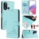 thumbnail image 5 of Funda tipo cartera FOXDOCK para BLU C9 con soporte, ranuras, RFID, diseño de gato, 5 of 5