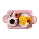 thumbnail image 2 of 1:6 1:12 Casa De Muñecas Comida En Miniatura Juguete Juego De Simulación Juguete De Cocina Para Artesanía Plato De Té Rosa, 2 of 3
