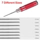 thumbnail image 4 of Model Scriber Craznick Prime de 7 hojas 0,1-2,0 mm rojo, 4 of 8
