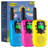Walkie Talkies Sanjoin De Largo Alcance Para Niños De 3 A 8 Años, 22 Canales