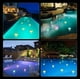 thumbnail image 3 of 2 Pack Luces Led Piscina Flotantes Rgb Led Carga Solar, 3 of 6