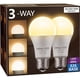 thumbnail image 1 of Briignite LED Light Bulbs, 3-Way, 50/100/150 W, 3000 K, 1 of 3