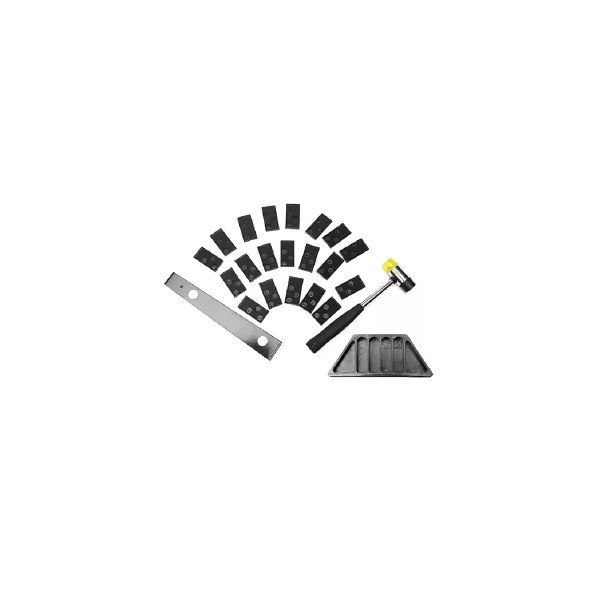 Genérico - Kit Instalación Piso Flotante Profesional Con Martillo Goma