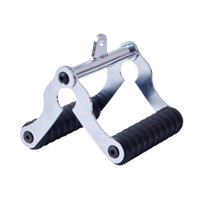 Ioensy - Barra En V Mango Para Minas Terrestres Accesorio Entrenamiento De Fuerza Ejercicio Metal Plata