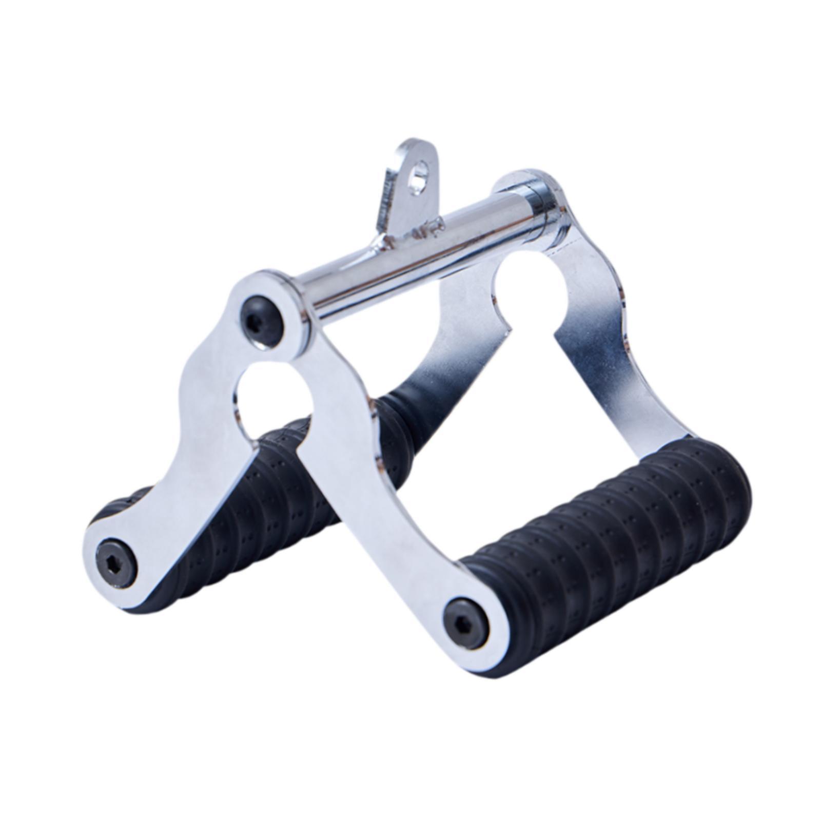 Ioensy - Barra En V Mango Para Minas Terrestres Accesorio Entrenamiento De Fuerza Ejercicio Metal Plata