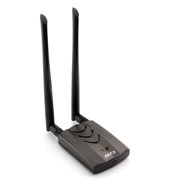 Adaptador Wi-Fi ALFA de largo alcance de doble banda AC1200 USB 3.0 tipo C