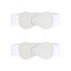 thumbnail image 1 of INSPIRAR CHIC 2 piezas hebilla de interbloqueo en forma de 8 cinturón elástico de cuero sintético para dama 39.4x2.36"(LxW) Blanco, 1 of 7