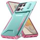 thumbnail image 1 of Funda Resistente para Motorola Moto G 5G 2025 con Tapa Deslizante y Protección Militar Verde, 1 of 5