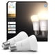 thumbnail image 1 of Bombilla LED Inteligente Philips Hue A19 9W 810 lúmenes 2700K Paquete de 2, 1 of 7