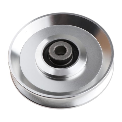 Ioensy - Rodamiento De Fitness, Rueda De Polea, Ejercicio, Entrenamiento De Fuerza, Silencio, Aleación De Aluminio, 9 Cm, Sólido