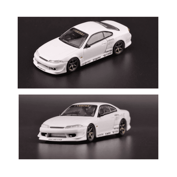 Nissan Silvia S15 Vertex Blanco Tarmac 1:64 | Lider