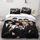 thumbnail image 1 of ATEEZ Group Photo Themed Bedding Set Duvet Cover and Pillowcase Set Soft and Comfortable for All Seasons, 1 of 1