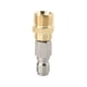 thumbnail image 2 of Conector Adaptador De Rosca Engrosado Anti-bobinado Para Arandela De Jardín Agujero De Tubería De Agua 14mm, 2 of 5