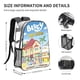 thumbnail image 2 of Mochila Transparente Desmarcar Bluey 31x43 cm, 2 of 6