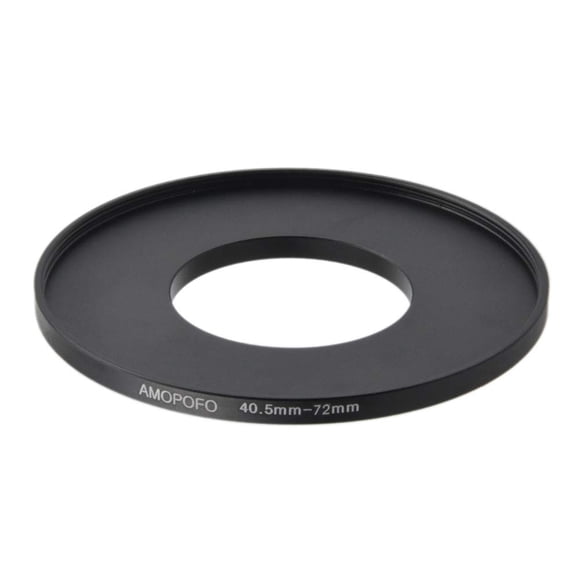 Adaptador de filtro Step Up Ring Amopofo de 40,5 mm a 72 mm