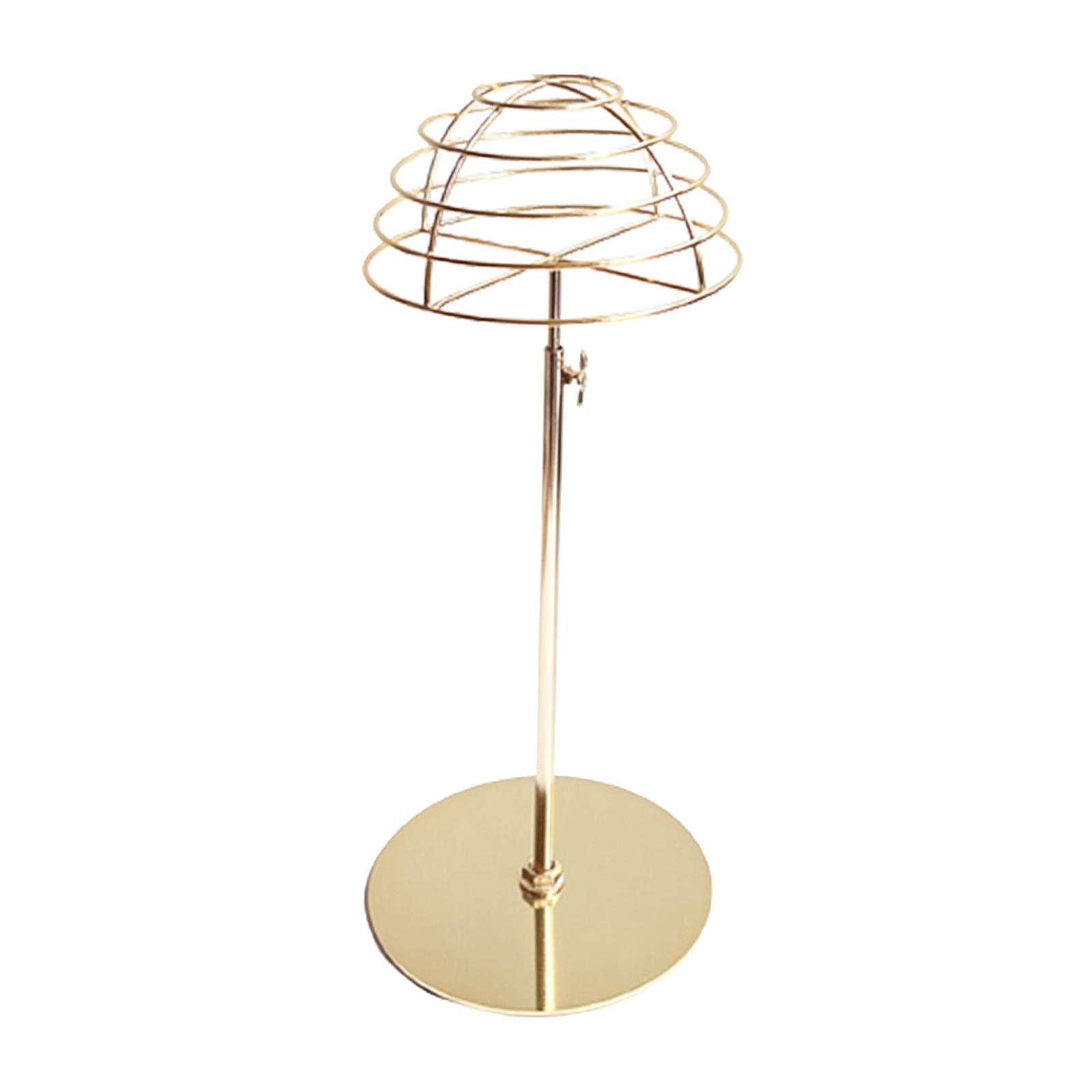 Bothyi - Soporte De Exhibición De Sombrero Portátil Moderno Altura Ajustable Para Salón Uso En El Hogar Aureate