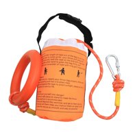 Magideal - Bolsa De Lanzamiento Para Deportes Acuáticos, Cuerda Deportiva De Emergencia Con Hebilla De Bloqueo Y Liberación Rápida 30M