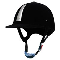 Magideal - Casco De Equitación, Gorro De Equitación De Verano, Gorro Para Deportes Al Aire Libre, Gorro De Equitación, Gorra De Equitación, Equipo De Equitación Plateado Negro