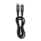 thumbnail image 3 of Cable Budix Energy Metal Usb-c A Usb-c 60w 3a Trenzado 1m, 3 of 4