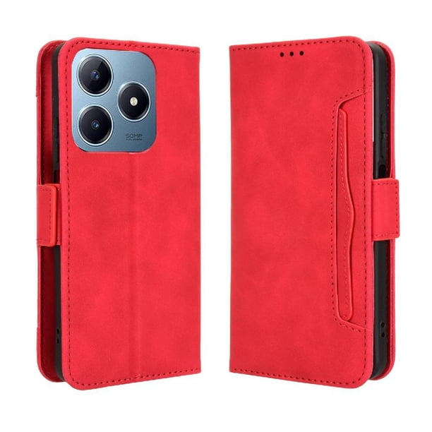 Funda Tipo Billetera FOXDOCK para Realme C61 4G – Tapa Flip con Tarjetero