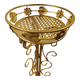 thumbnail image 4 of Pedestal Maceta Metalico Dorado (metal Alta Calidad) 75x28x28 cm, 4 of 5