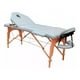 thumbnail image 1 of Camilla Masaje 3 Cuerpos Portatil Madera Blanca, 1 of 3