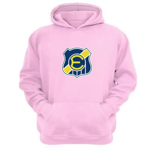 Genérico - Polerón Canguro Everton Rosa Talla S Unisex