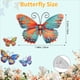 thumbnail image 4 of Arte de Pared Junware Mariposa de Metal 19 cm Pack de 4, 4 of 7