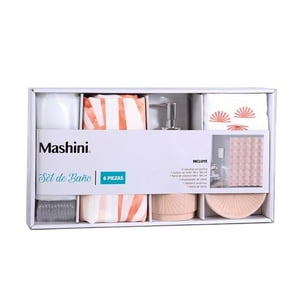 Set De Baño En Caja 6 Piezas / Rapel – Mashini