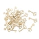 thumbnail image 4 of Dijes De Llave Pequeños Para Accesorios De Joyería, Suministros De Manualidades DIY, Oro KC, 100 Uds., 4 of 5