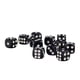 thumbnail image 3 of 50 X 12 Mm Opaco Juegos De Dados De Seis Lados D6 D&D RPG Negro, 3 of 3
