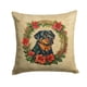 thumbnail image 1 of Cojín Rottweiler Christmas 35 X 35 Cm, 1 of 5