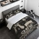 thumbnail image 1 of 3pcs bedding Featuring G59 Music Group Promotional Posters Including a Duvet Cover And Two Pillowcases, 1 of 1