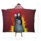 thumbnail image 2 of Gatitos Explosivos Manta Capa con Capucha Anti-Bolitas, Manta de Lana Ártica Suave, Manta Portátil de Felpa Ligera y Lujosa, Poncho para Siesta en Casa y Oficina, 100*130cm, 2 of 6