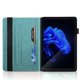 thumbnail image 2 of Funda con relieve del Árbol de la Vida para tablet Samsung Galaxy Tab A8 X200 con soporte, ranuras para tarjetas y soporte para lápiz óptico. Azul, 2 of 6